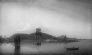 Camden Mountains from the South Entrance to Harbor, n.d. (inv. 290). infrared image