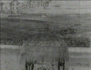 The Babson Meadows at Riverdale, 1863 (inv. 11). Infrared image (detail)