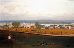 Castine from Fort George, 1856 (inv. 404)