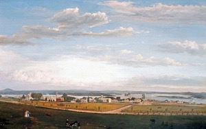 Castine from Fort George, 1856 (inv. 404)