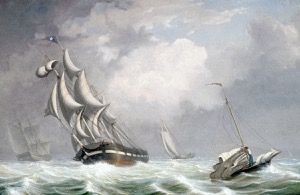 Ships in a Squall, 1849 (inv. 599)
