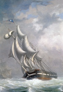 Ships in a Squall, 1849 (inv. 599)