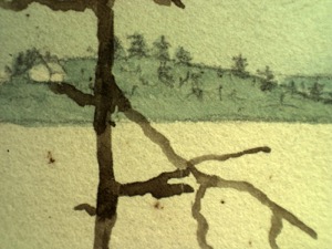 Castine Harbor and Town, 1851 (inv. 277). Detail