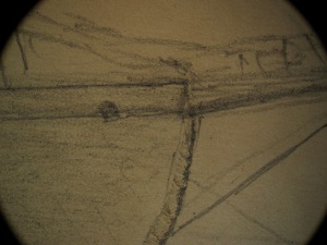 Sloop, Early 1850s (inv. 189). infrared image