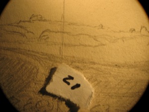 Ten Pound Island in Gloucester Harbor, 1864 (inv. 104). Infrared detail