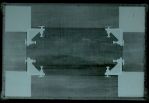 Brace's Rock, 1864 (inv. 73). x-ray