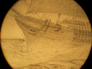 Three Master at Sea, 1850s (inv. 139)