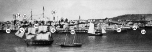View of Gloucester, (From Rocky Neck), 1846 (inv. 92)
