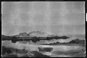 Brace's Rock, 1864 (inv. 73). X-ray image showing underdrawing