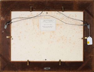 The Topsail Schooner "Kamehameha III" in Boston Harbor, 1846 (inv. 301). Verso