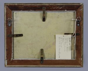Island with Beacon, 1850s (inv. 21). Verso
