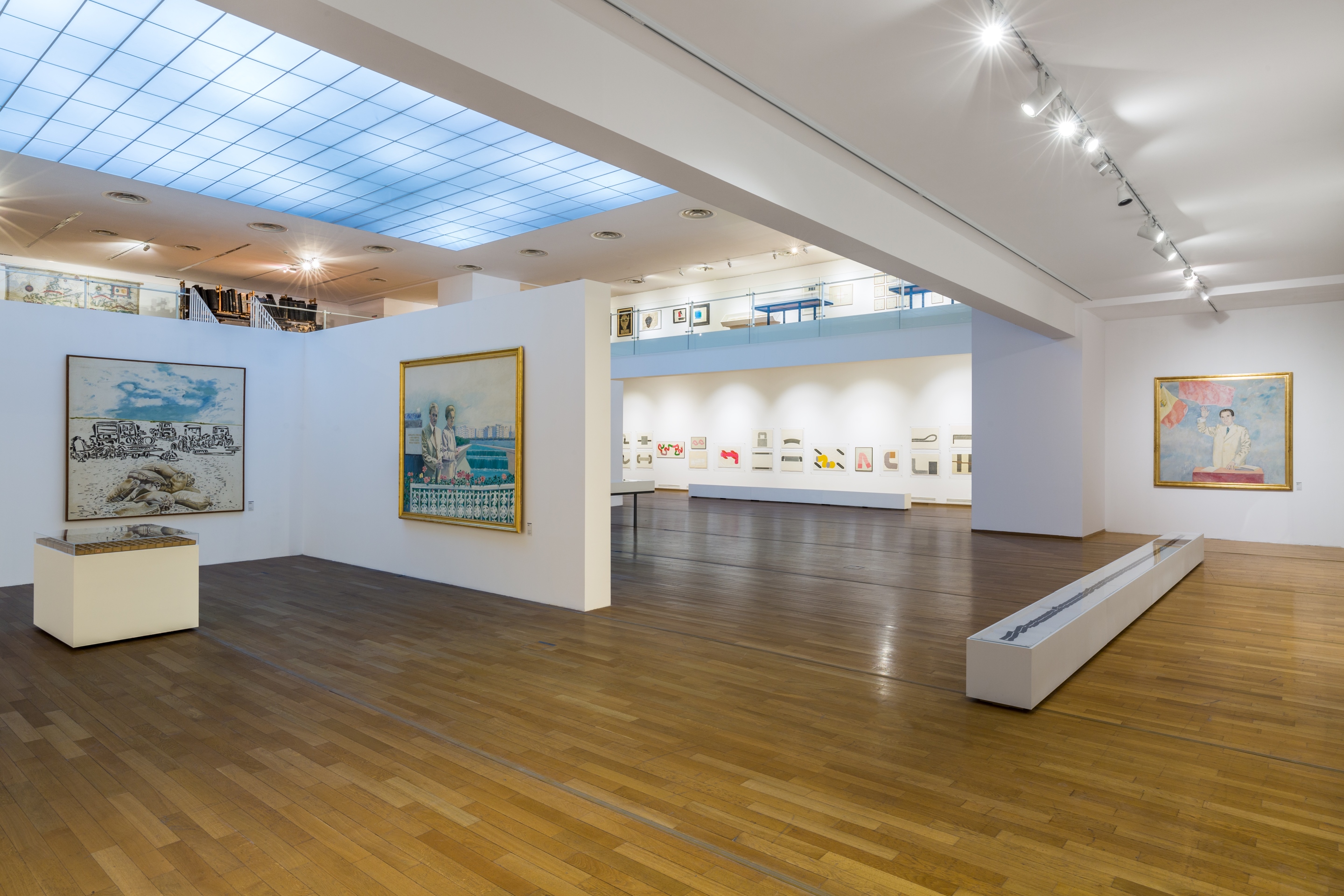 Installation photograph: Photo: Serioja Bocsok, &copy; National Museum of Contemporary Art, MNAC - Bucharest, Romania