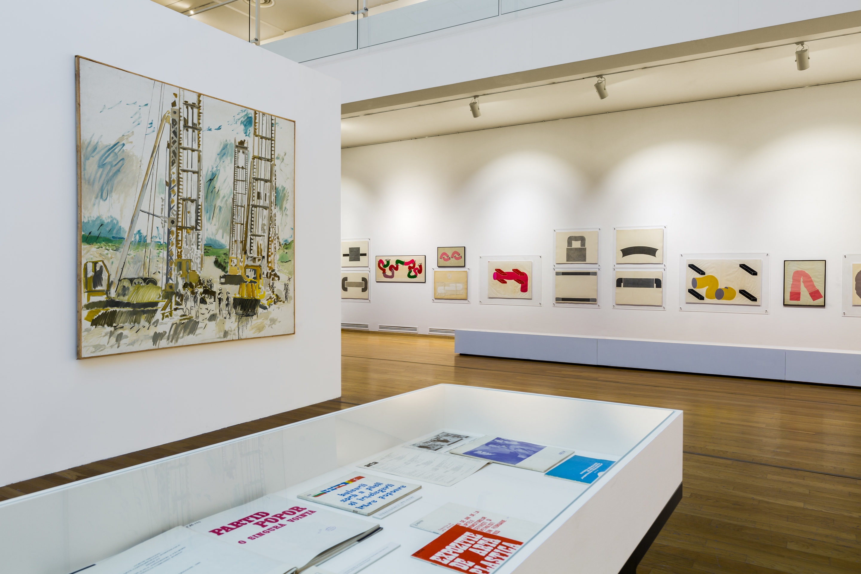 Installation photograph: Photo: Serioja Bocsok, &copy; National Museum of Contemporary Art, MNAC - Bucharest, Romania