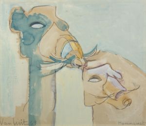 Chameaux à Hammamet / Camels in Hammamet, 1969 (W0398)