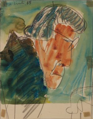 Profil de femme / Profile of a woman, c.1945 (W0030)