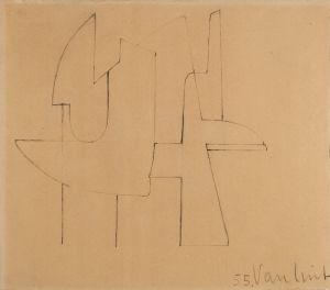 Eléments verticaux / Vertical elements, 1955 (D0088)