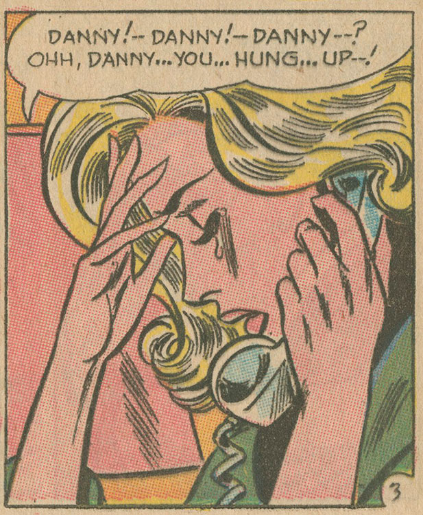 Comic book: Nadle, L. M. (editor). <em>Secret Hearts <span>#91</span></em> (October 1963).