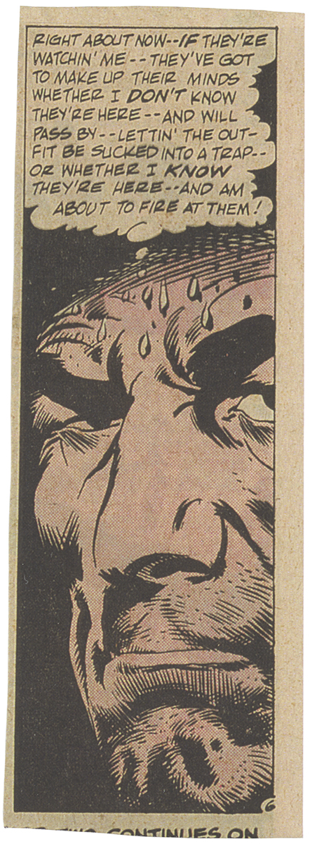 Comic book: Kubert, Joe (artist), and Robert Kanigher (editor). <em>Our Army at War <span>#121</span></em> (August 1962).