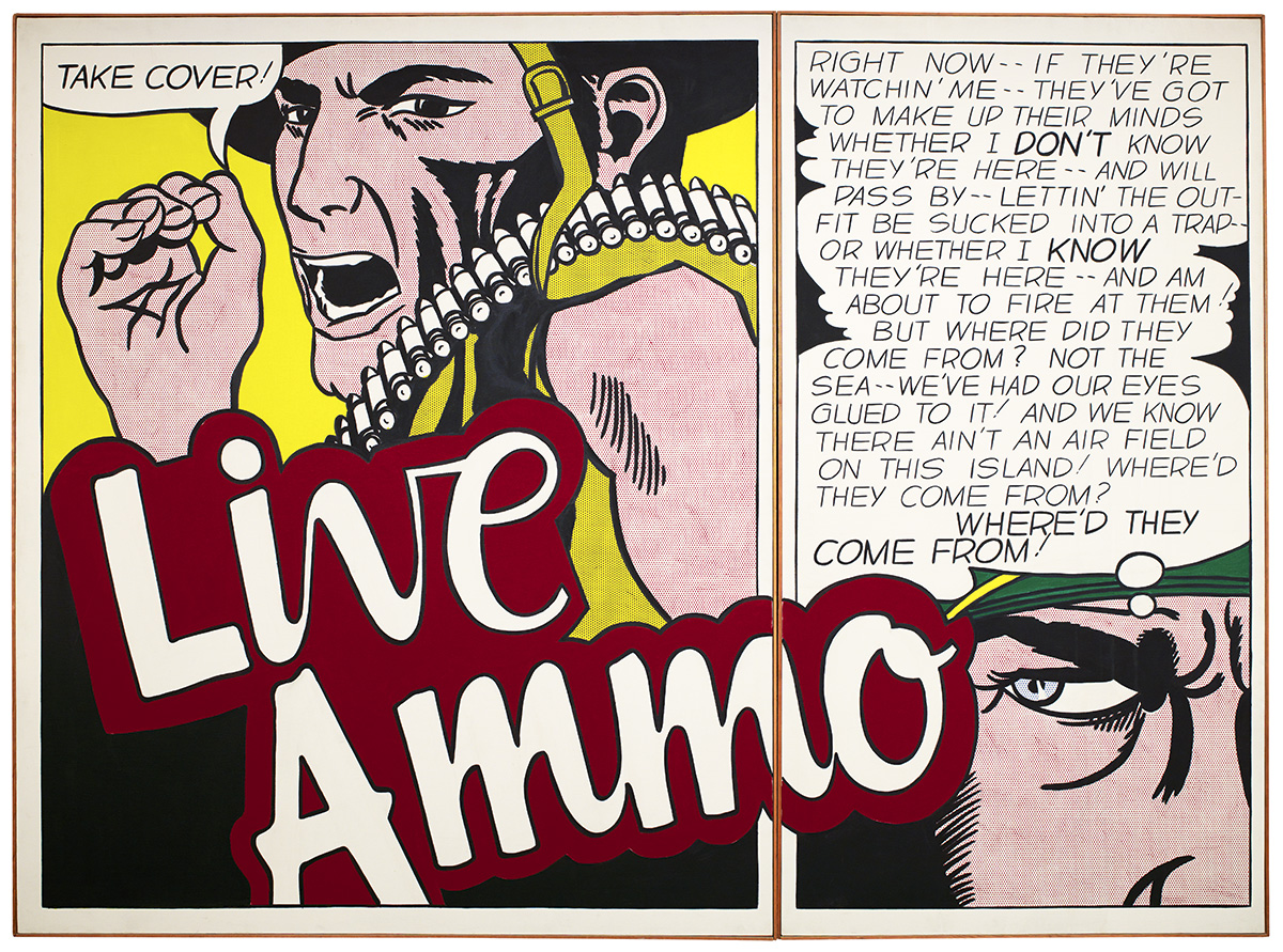 Artwork: Live Ammo (Take Cover!), 1962 (RLCR 708)