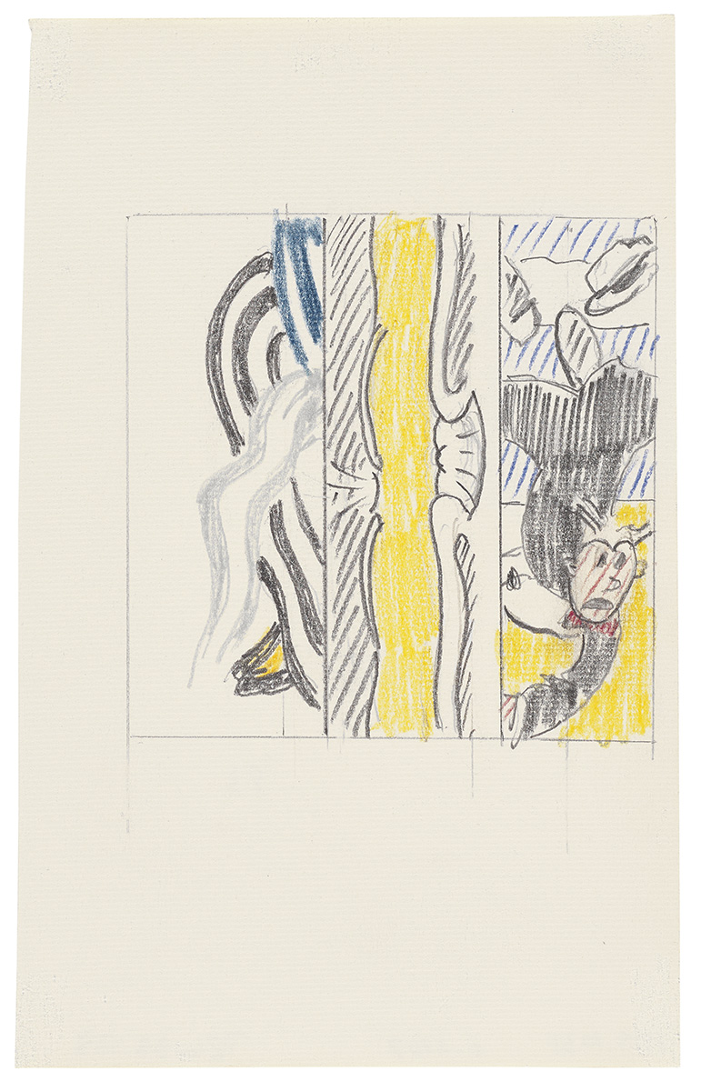 Artwork: Two Paintings: Dagwood (Study), 1983 (RLCR 3273)