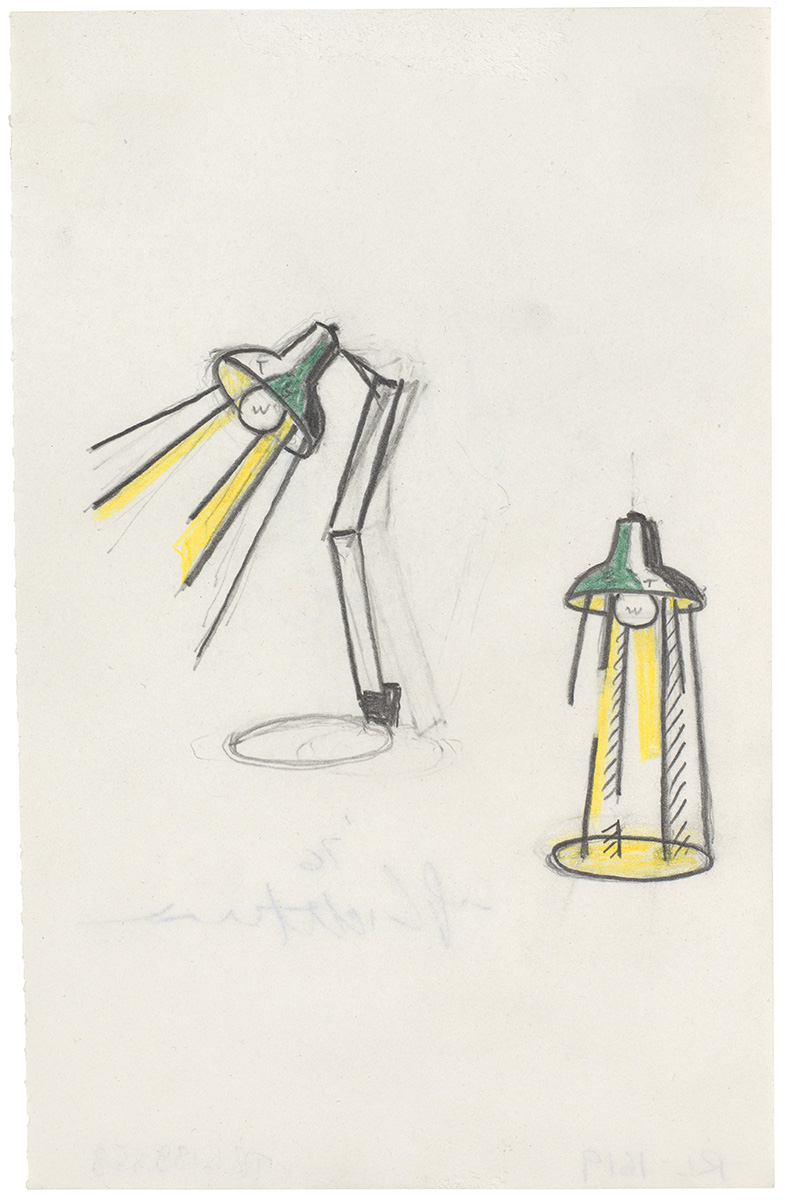 Artwork: Lamp (Studies), 1976 (RLCR 2483)