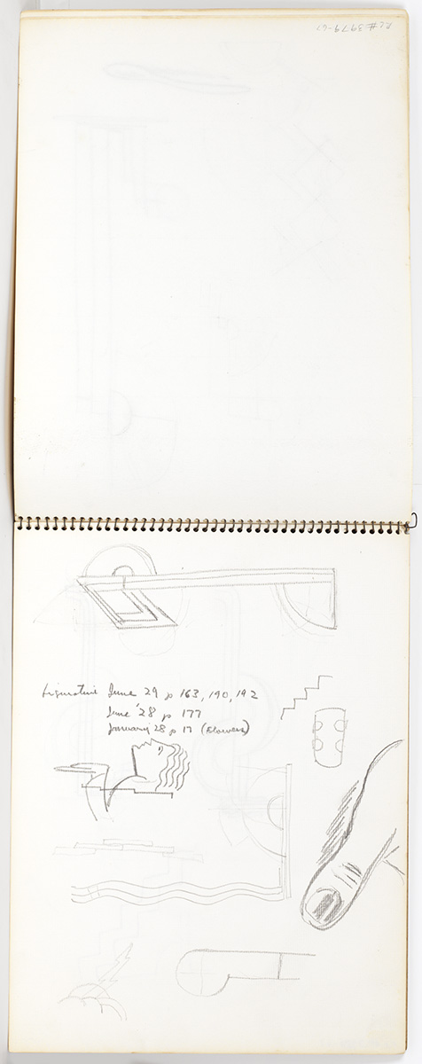 Artwork: Modern Element (Studies), c. 1967 (RLCR 1502.12)