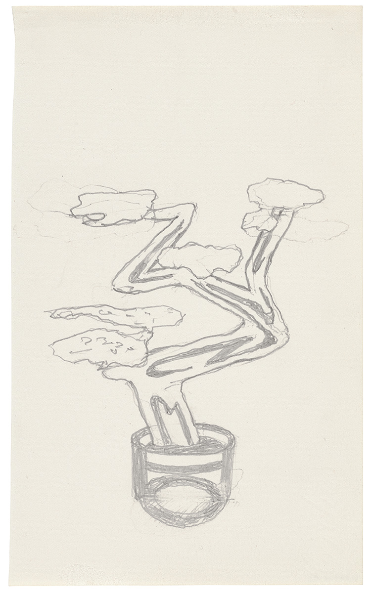 Artwork: Bonsai Tree (Study), 1992 (RLCR 4102)