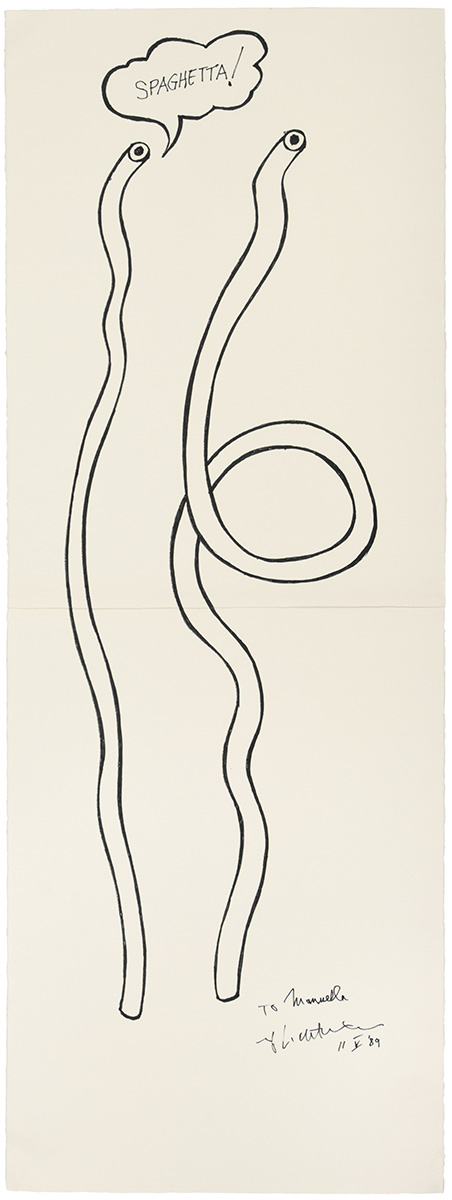 Artwork: Spaghetta!, 1989 (RLCR 3839)