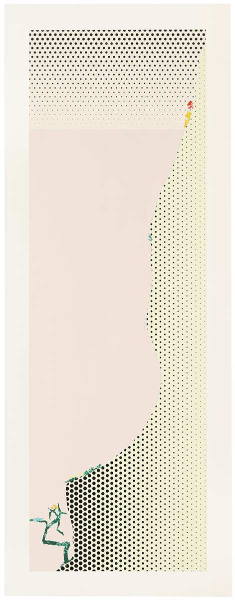 Artwork: Landscape with Cliff (Study), 1996 (RLCR 4540)