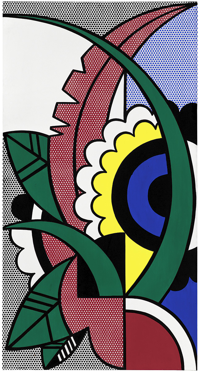 Artwork: Modern Painting with Floral Forms, 1967 (RLCR 1393) Photo: Brian Forrest, Frederick R. Weisman Art Foundation, Los Angeles