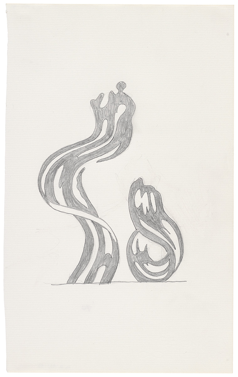 Artwork: Brushstroke Sculpture (Study), 1990 (RLCR 3882)