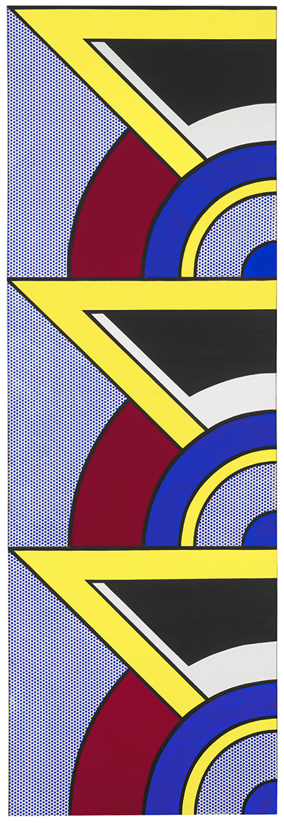 Artwork: Modern Painting Triptych II, 1967 (RLCR 1369)