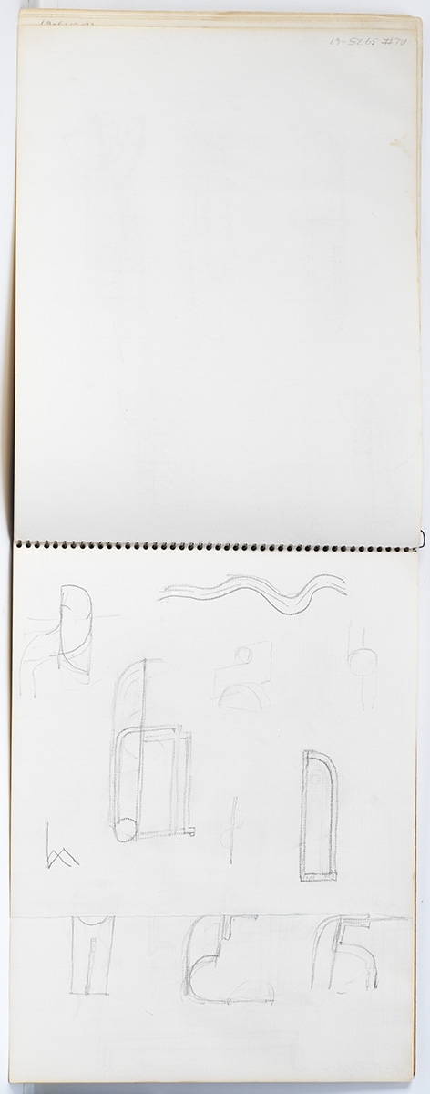 Artwork: Modern Sculpture (Studies), c. 1967 (RLCR 1502.8)