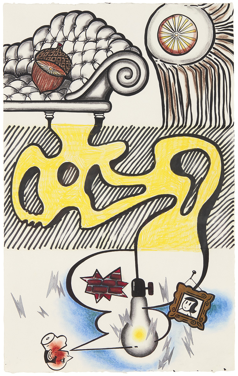 Artwork: Exquisite Corpse, 1992 (RLCR 4115) Photo: Courtesy Sotheby's