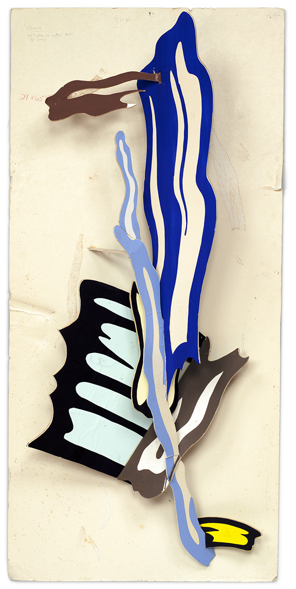 Artwork: Brushstroke III (Prototype), c. 1985–86 (RLCR 3467)