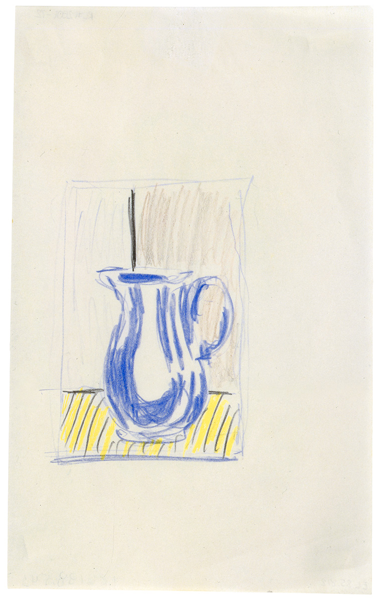 Artwork: Pitcher (Study), c. 1972 (RLCR 2049)