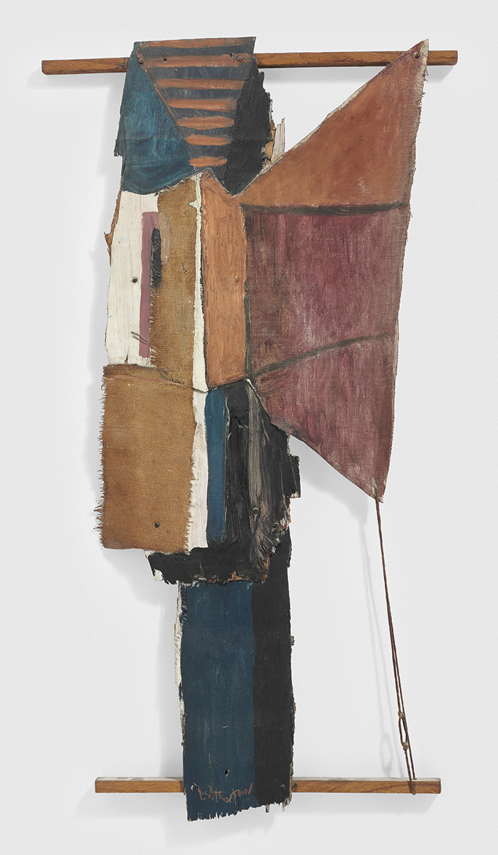 Artwork: Untitled Construction, c. 1955 (RLCR 471) Photo: Courtesy Christie's