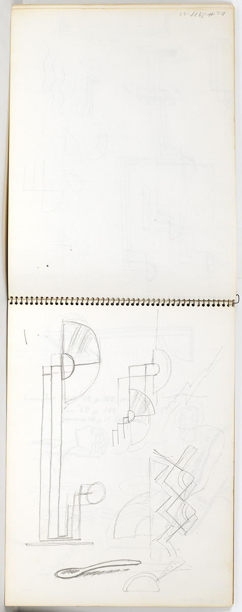 Artwork: Modern Sculpture (Studies), c. 1967 (RLCR 1502.11)