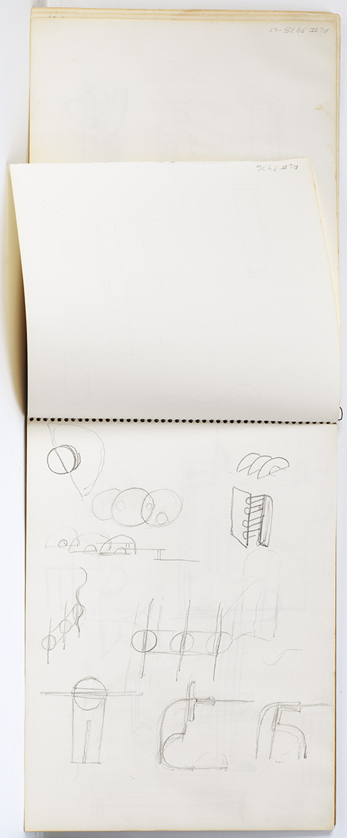 Artwork: Modern Sculpture (Studies), c. 1967 (RLCR 1502.9)