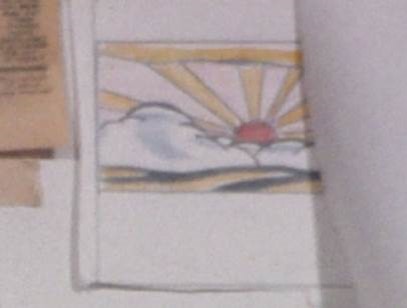 Artwork: Sunrise (Study), c. 1965 (RLCR 1163) Photo: Ugo Mulas © Ugo Mulas Heirs. All rights reserved. Detail of archival image