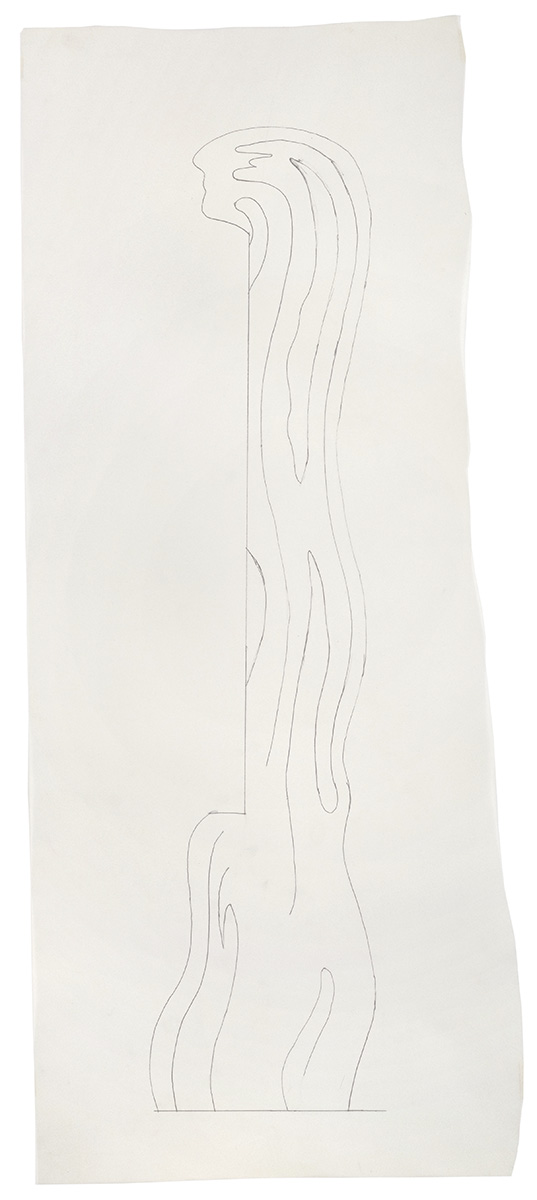 Artwork: Barcelona Head (Study), 1987 (RLCR 3607)