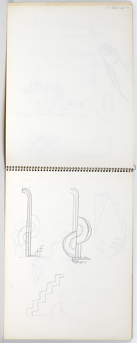 Artwork: Modern Sculpture (Studies), c. 1967 (RLCR 1502.13)