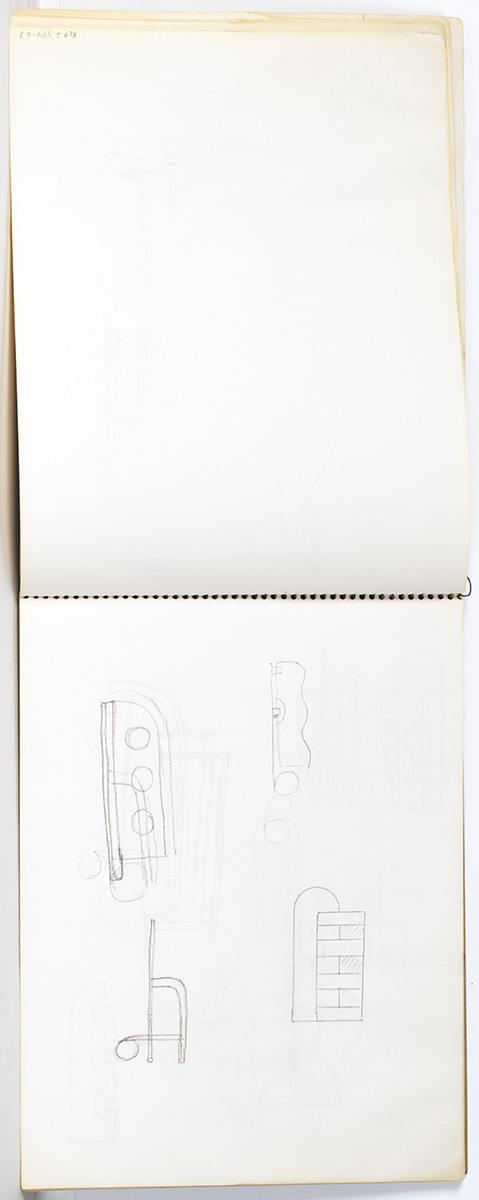 Artwork: Modern Sculpture (Studies), c. 1967 (RLCR 1502.5)
