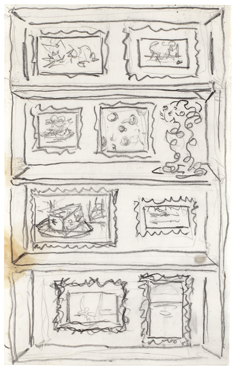 Artwork: International Bird Museum (Study), c. 1993 (RLCR 4211)