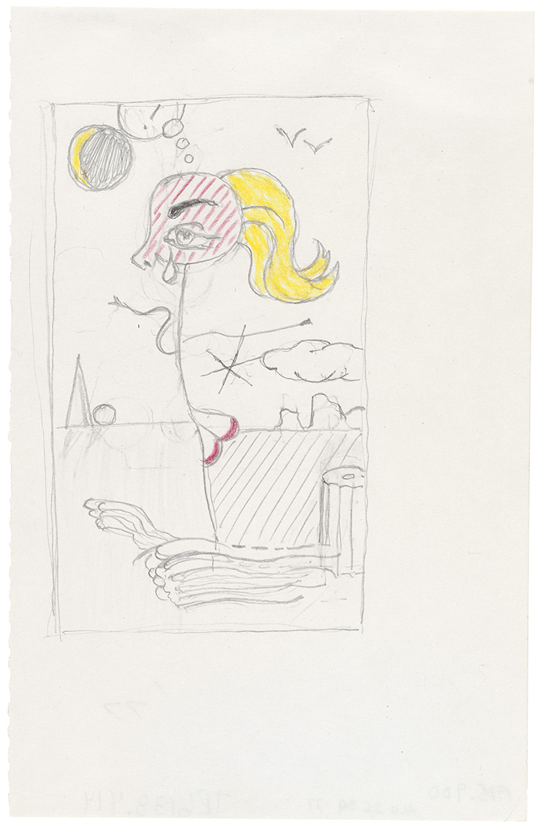 Artwork: Surrealism (Study), 1977 (RLCR 2658)