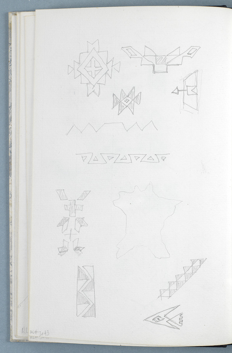 Artwork: Amerind (Studies), c. 1979 (RLCR 2688.6V)