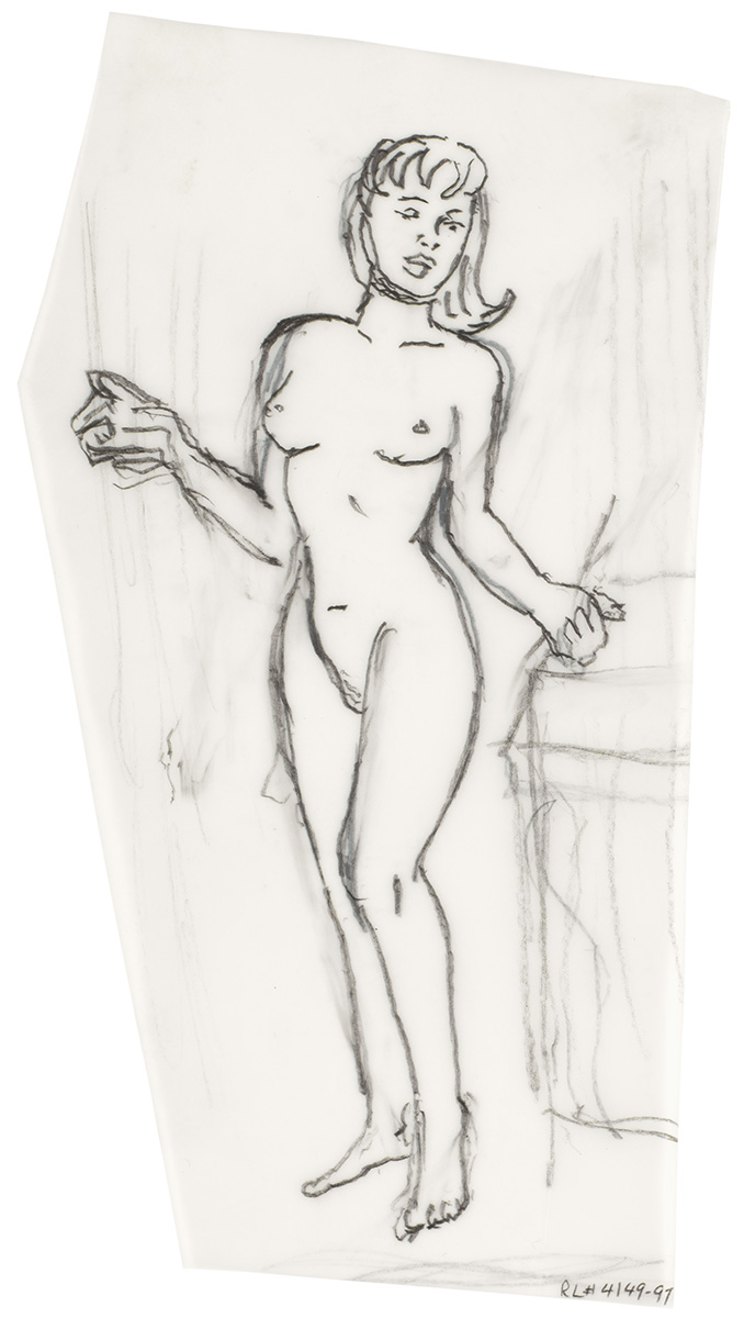 Artwork: Nude (Study), 1997 (RLCR 4732)