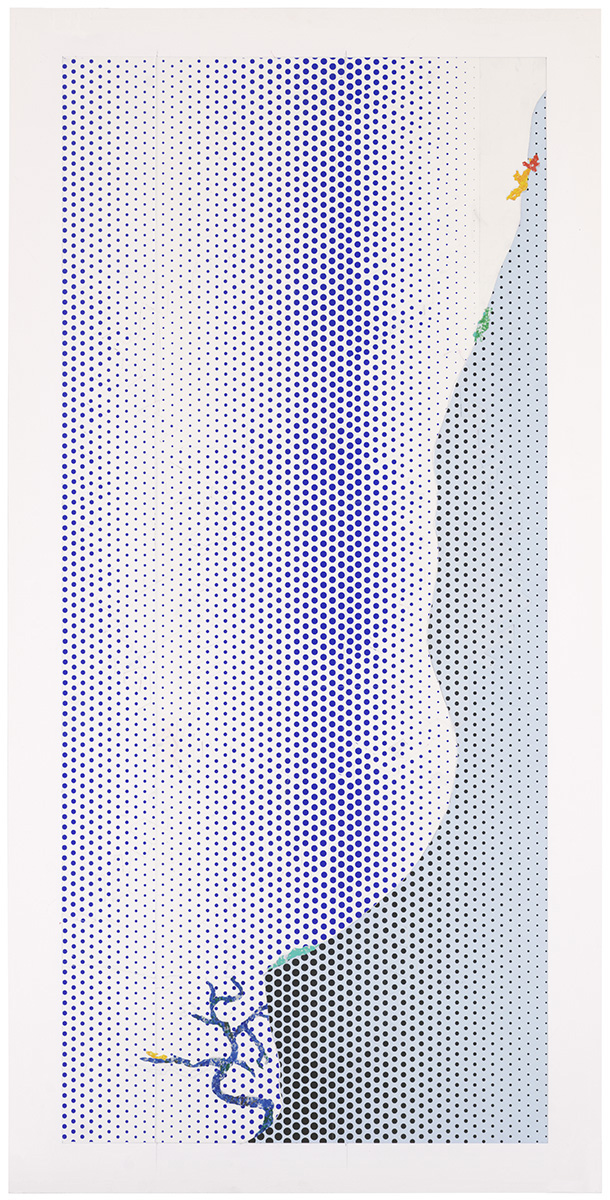 Artwork: Landscape with Cliff (Study), 1996 (RLCR 4539)