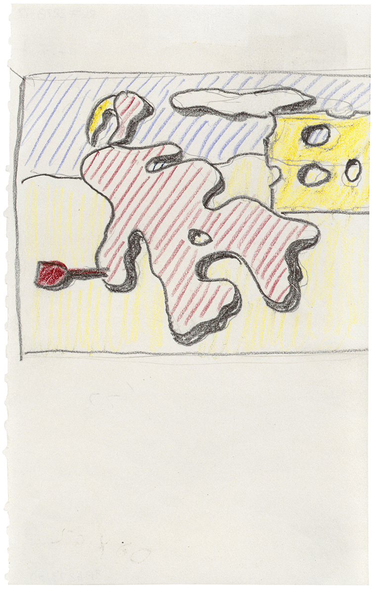 Artwork: Nude on Beach (Study), 1977 (RLCR 2637)