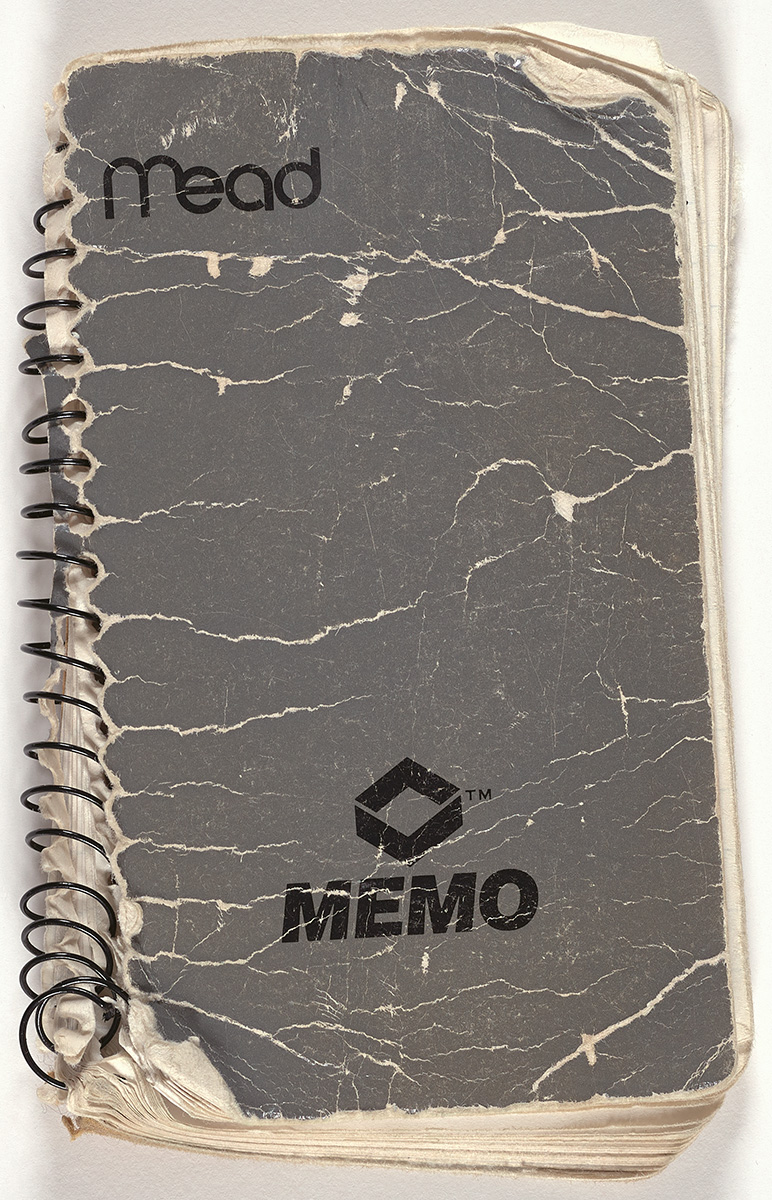 Artwork: Mead Memo Book, Drawing in this book c. 1991–94 (RLCR 4097)